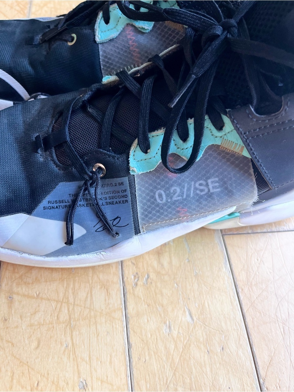 Jordan Why Not Zero.2 SE Sneakers Size 12 - Picture 4 of 13